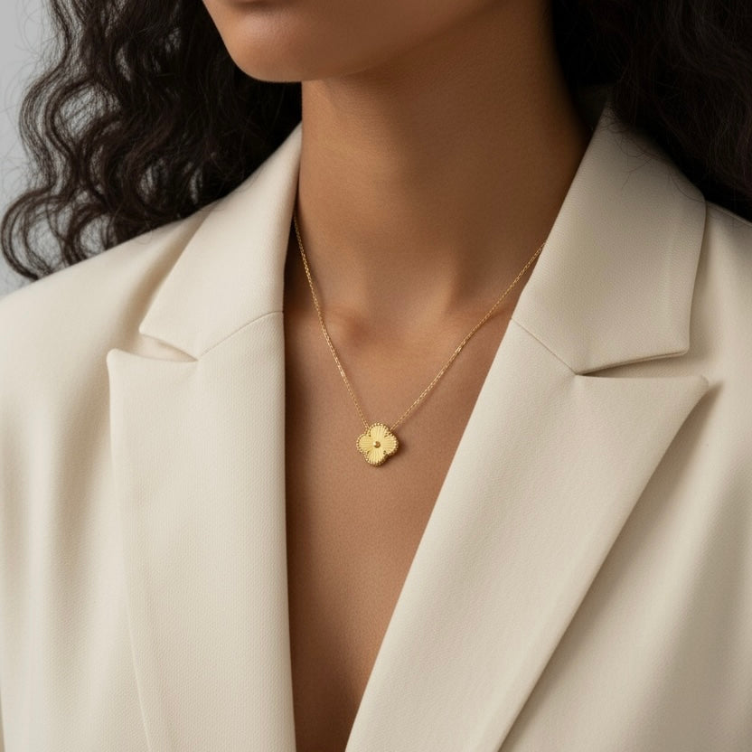 COLLANA CLOVER ORO